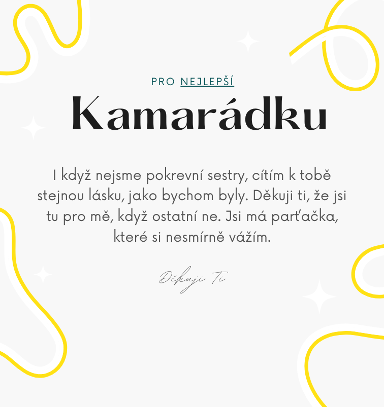 Sada pro kamarádku - Blesk řetízek na ruku/nohu
