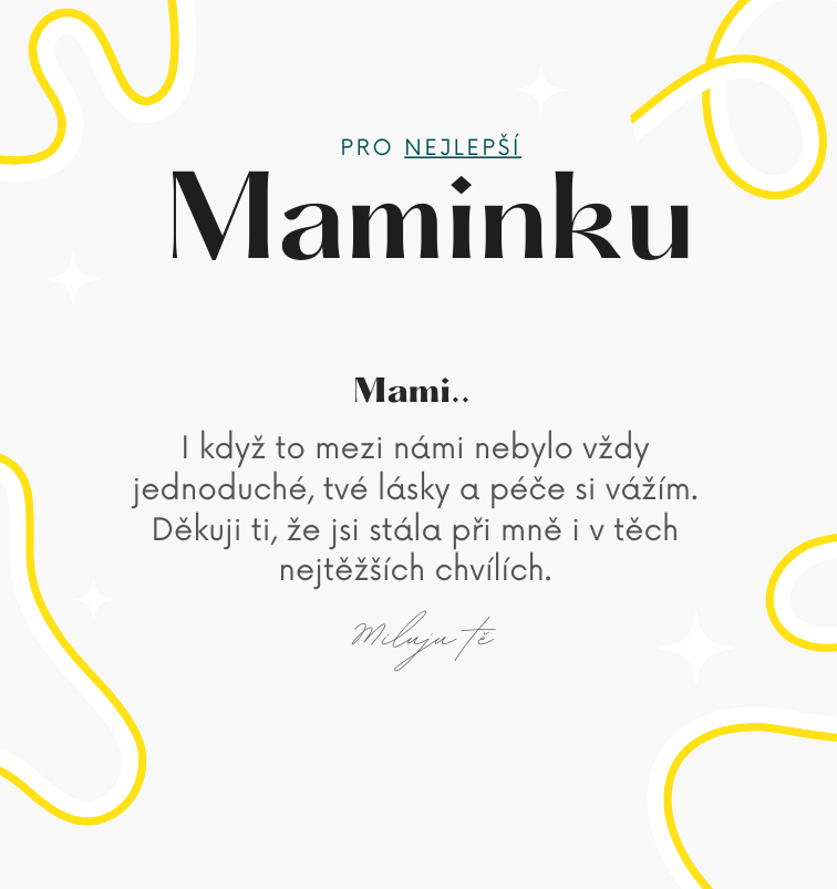 Sada pro maminku - Srdíčkový set s perličkami