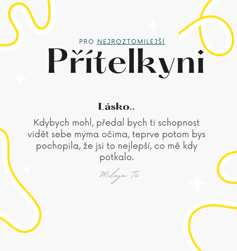 Sada pro přítelkyni/manželku - Andílek řetízek