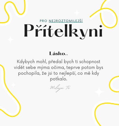 Sada pro přítelkyni/manželku - Andílek řetízek