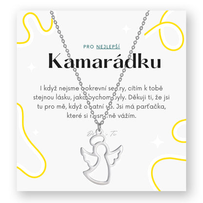 Sada pro kamarádku - Andílek řetízek