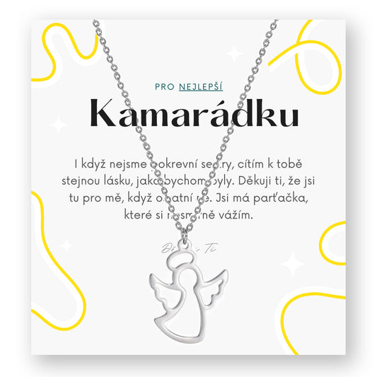 Sada pro kamarádku - Andílek řetízek