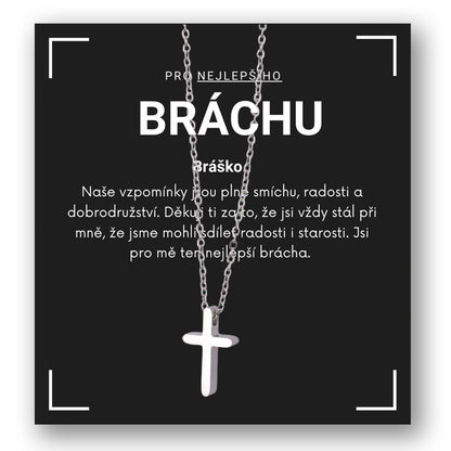 Sada pro bratra - řetízek s menším křížkem