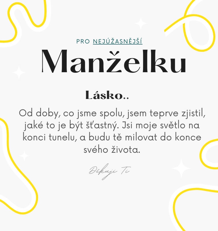 Sada pro přítelkyni/manželku - Andílek řetízek