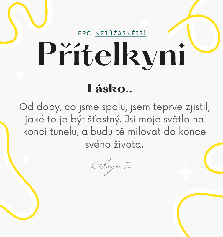Sada pro přítelkyni/manželku - Andílek řetízek