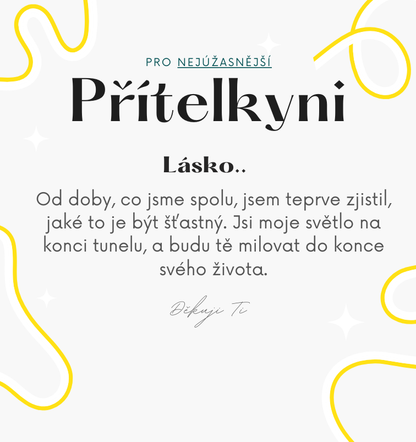 Sada pro přítelkyni/manželku - Andílek řetízek