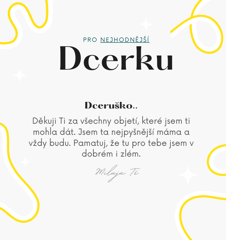 Sada pro dceru - Dvojité srdíčko řetízek