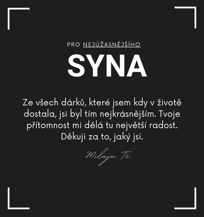 Sada pro syna - Steel náhrdelník