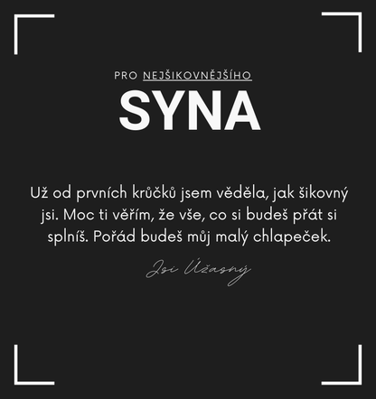 Sada pro syna - Steel náhrdelník