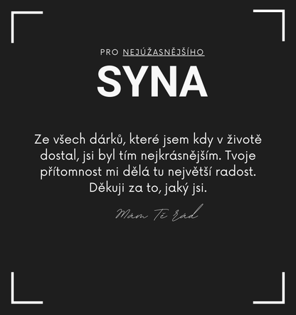 Sada pro syna - Steel náhrdelník