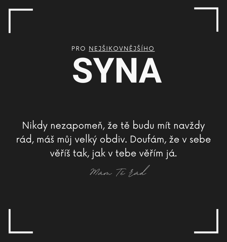 Sada pro syna - Steel náhrdelník