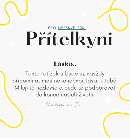 Sada pro přítelkyni/manželku - Andílek řetízek